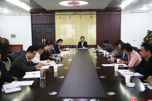 市水利局召開曹河、磨灘水電站工程推進會